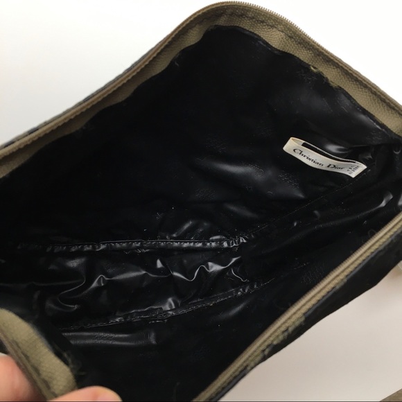 **SOLD** Vintage | Christian Dior Cosmetic Bag - Picture 5 of 7